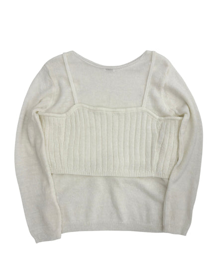 Bustier set knit tops