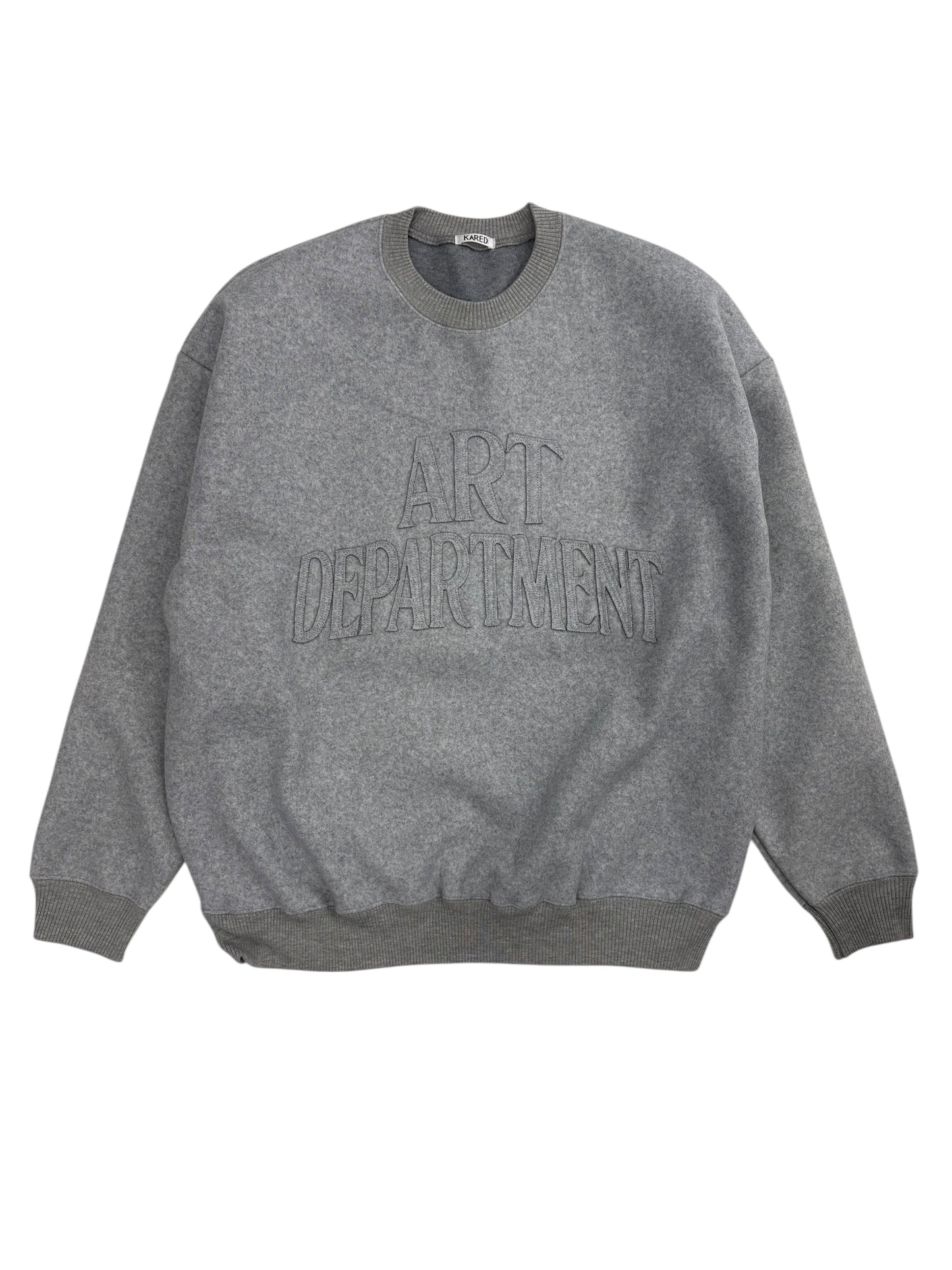 Art patch sweat tops