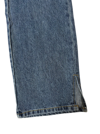 Unbalance h/w straight jeans