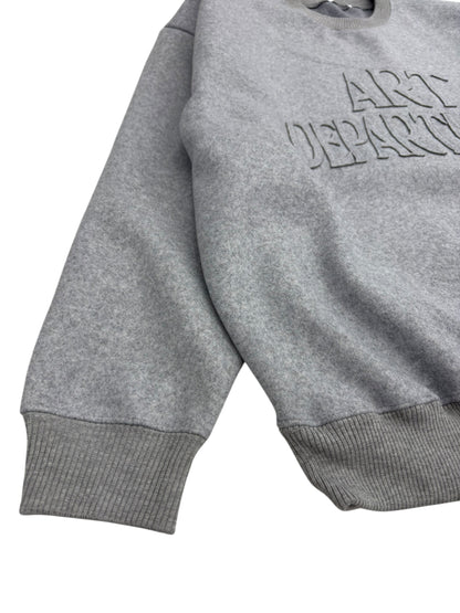 Art patch sweat tops