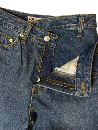 Unbalance h/w straight jeans