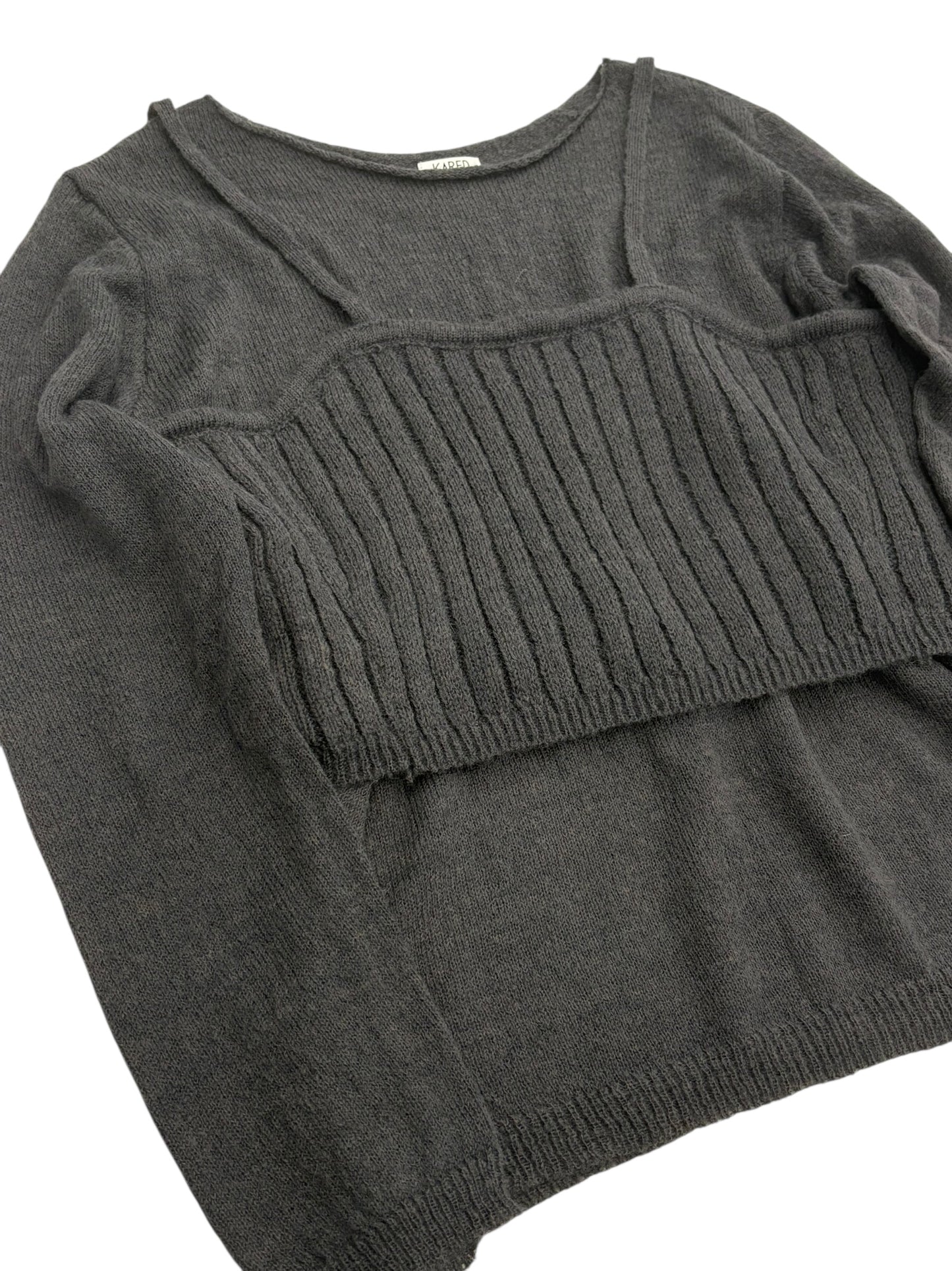 Bustier set knit tops