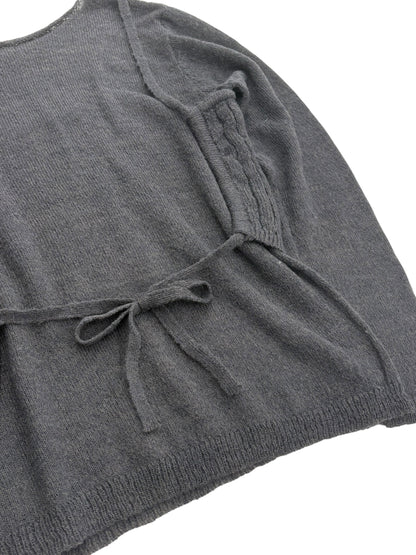 Bustier set knit tops