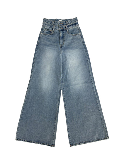 W button h/w jeans